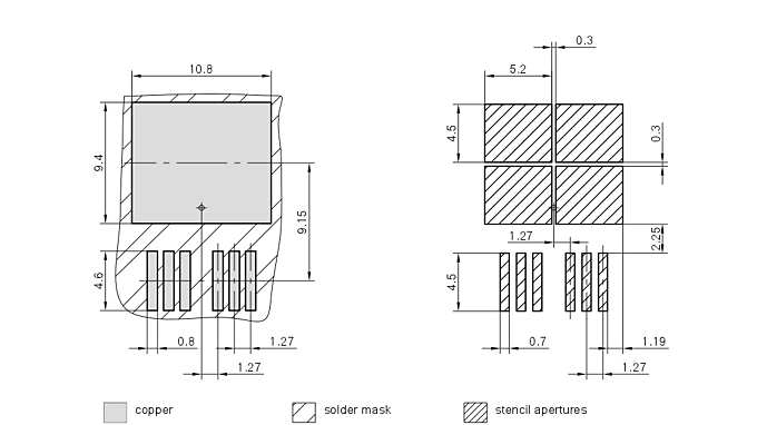 PG-TO263-7-10_Footprint Drawing