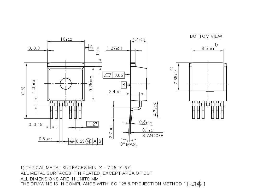 PG-TO263-7-10_Package Outline