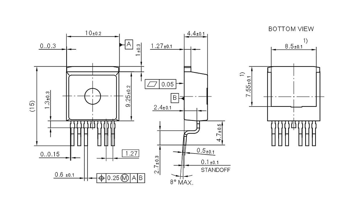 PG-TO263-7-10_Package Outline