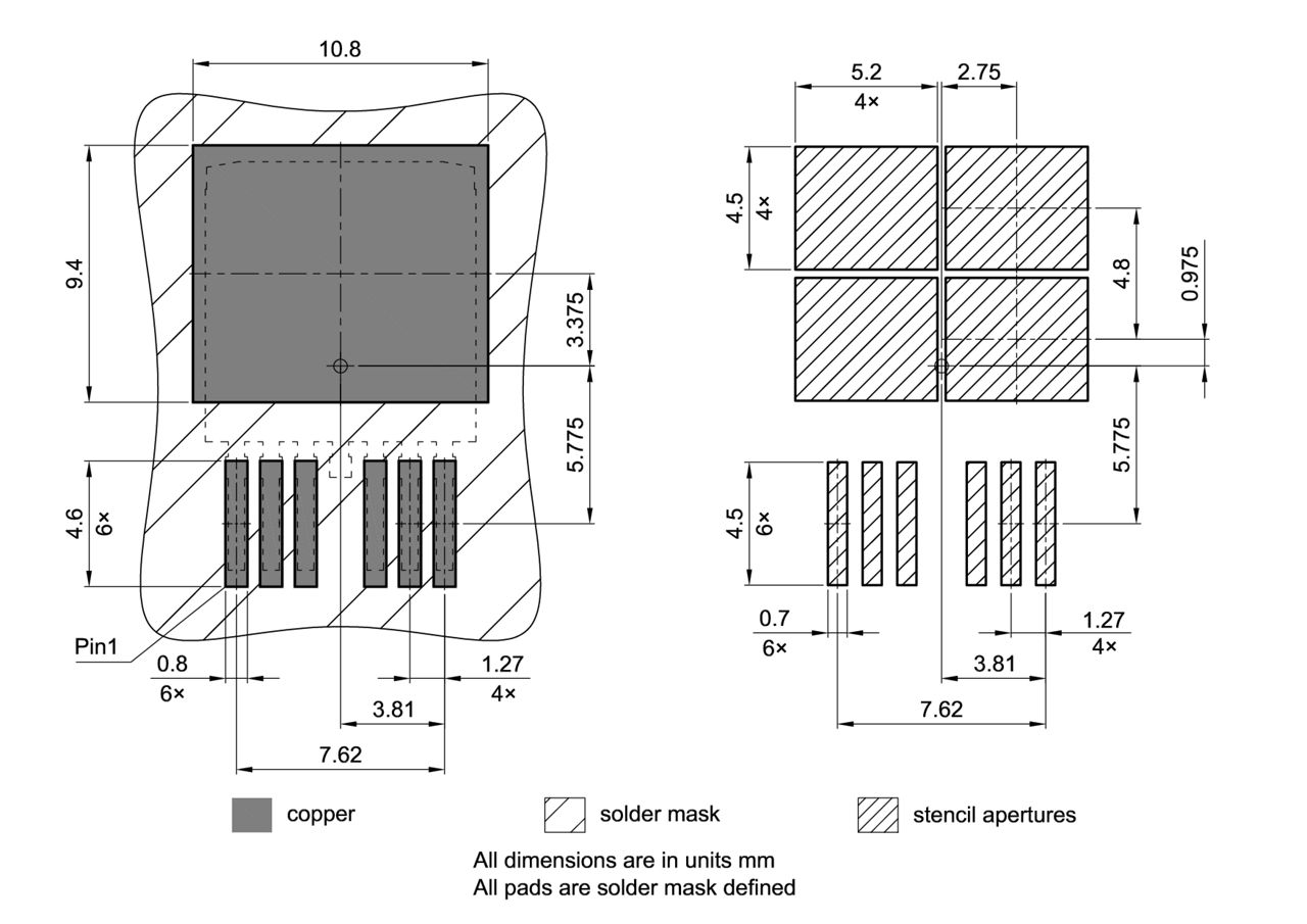 PG-TO263-7-2_Footprint Drawing