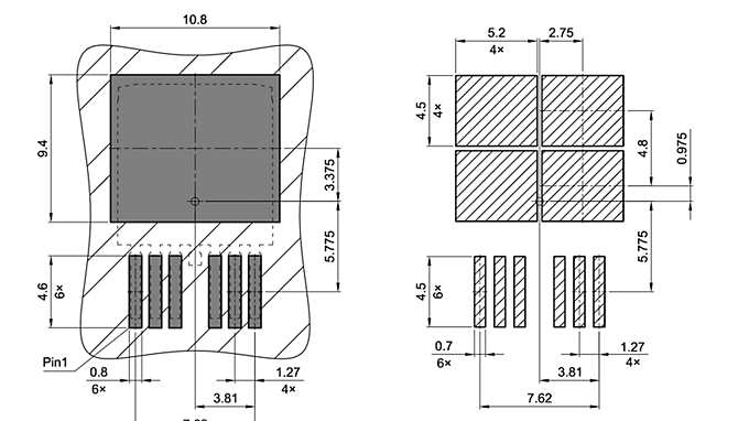 PG-TO263-7-3_Footprint Drawing
