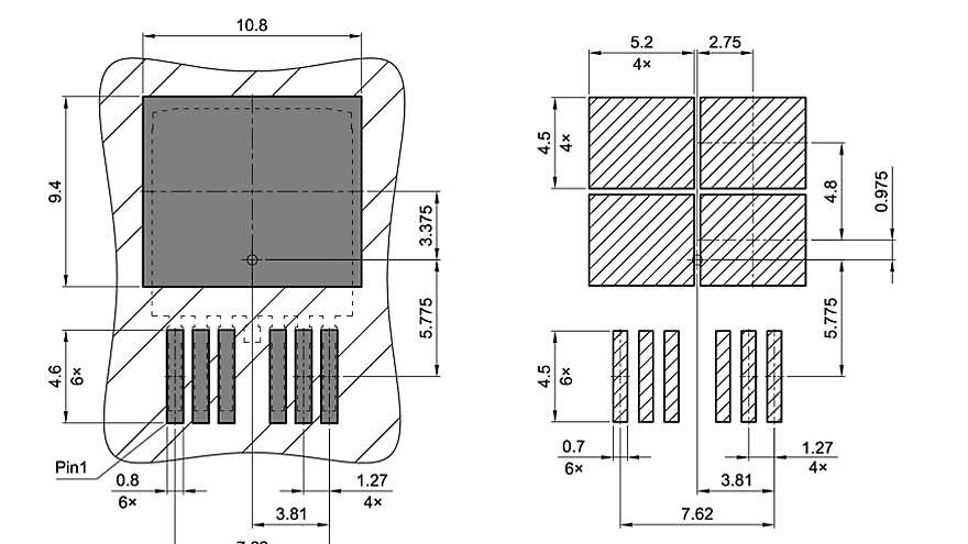 PG-TO263-7-3_Footprint Drawing