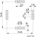 PG-TQFP-100-3_Footprint Drawing