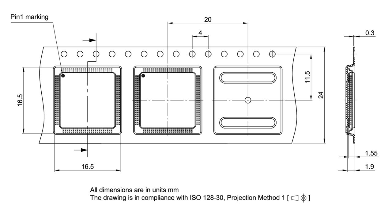 PG-TQFP-100-801_Tape and Reel