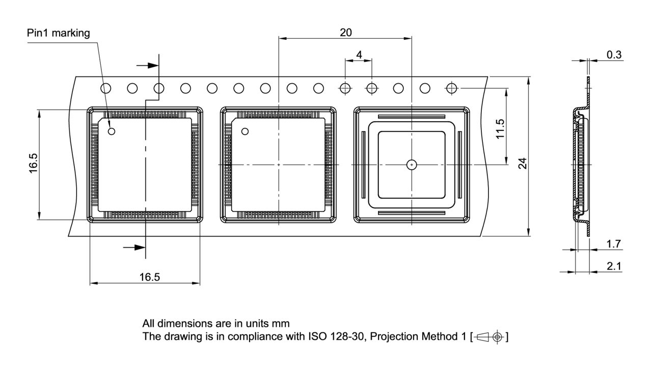 PG-TQFP-100-802_Tape and Reel