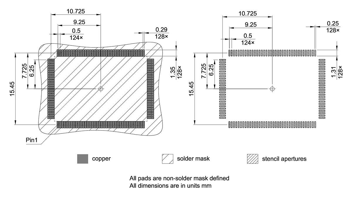 PG-TQFP-128-800_Footprint Drawing