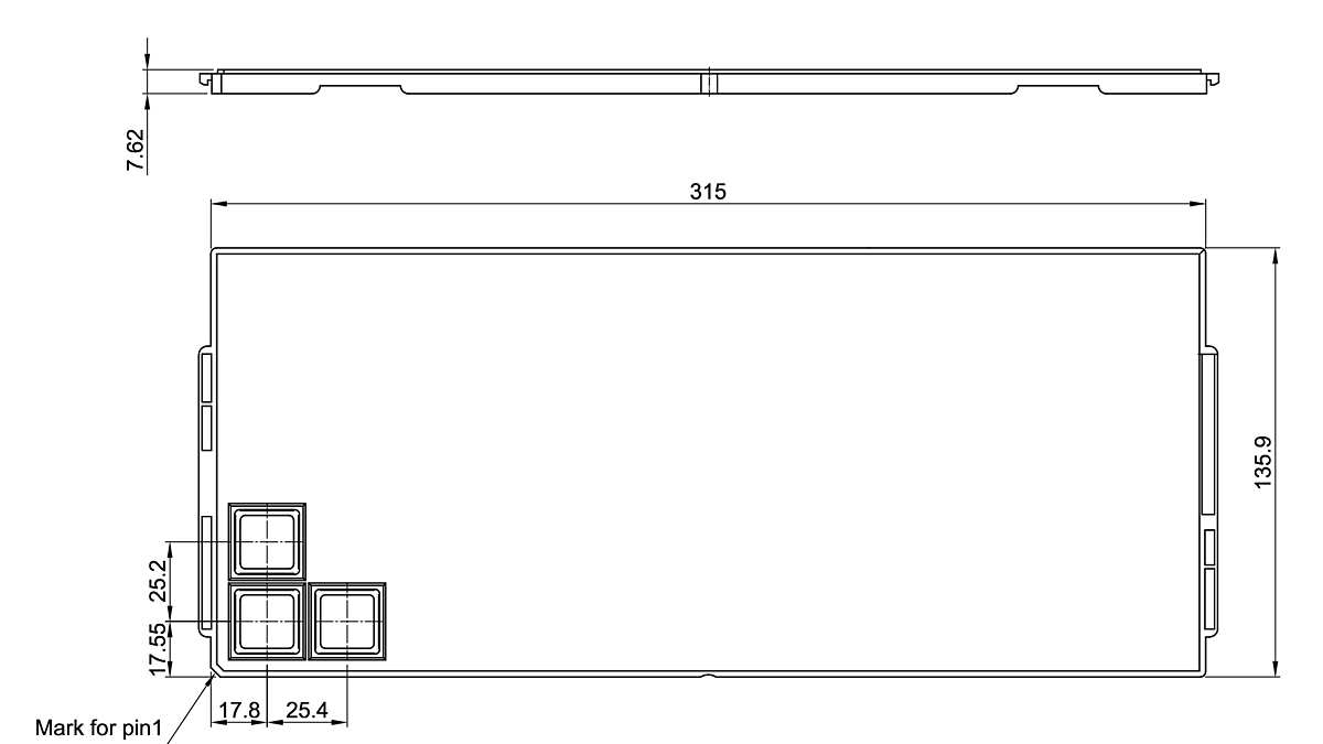 PG-TQFP-144-800_Bakeable Trays