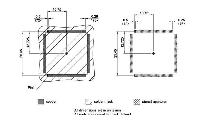 PG-TQFP-176-800_Footprint Drawing