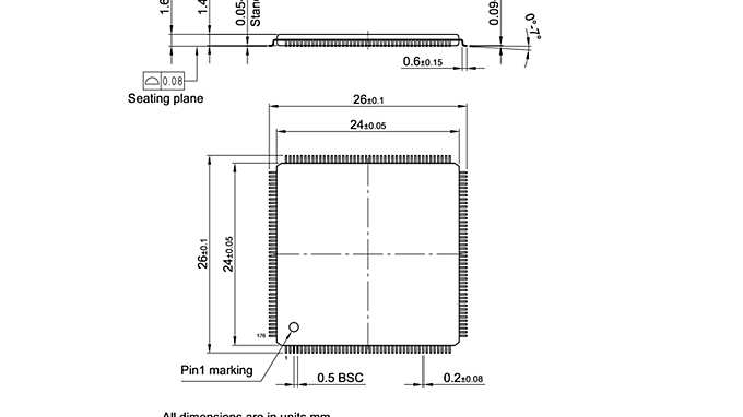PG-TQFP-176-800_Package Outline