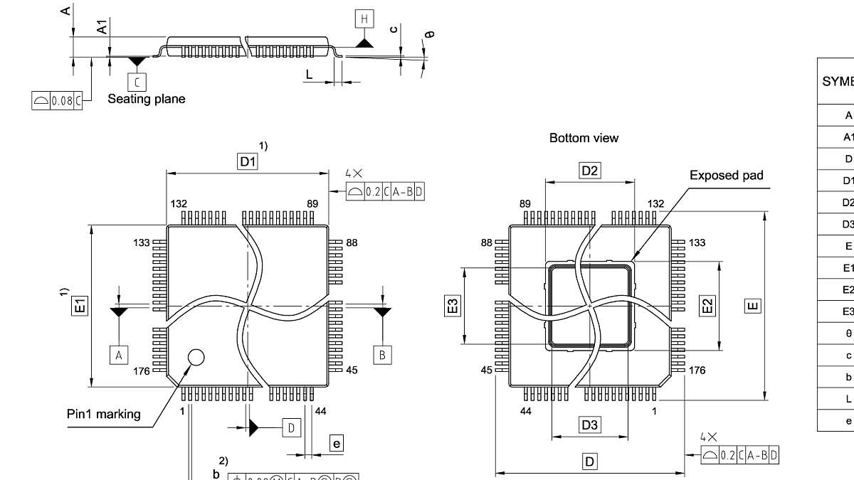 PG-TQFP-176-801_Package Outline
