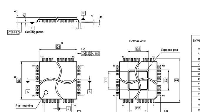 PG-TQFP-176-803_Package Outline