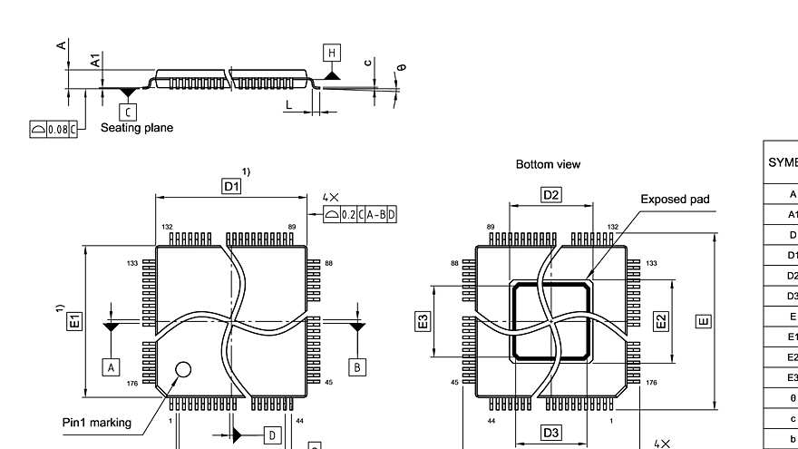 PG-TQFP-176-803_Package Outline