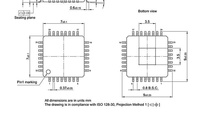 PG-TQFP-32-800_Package Outline