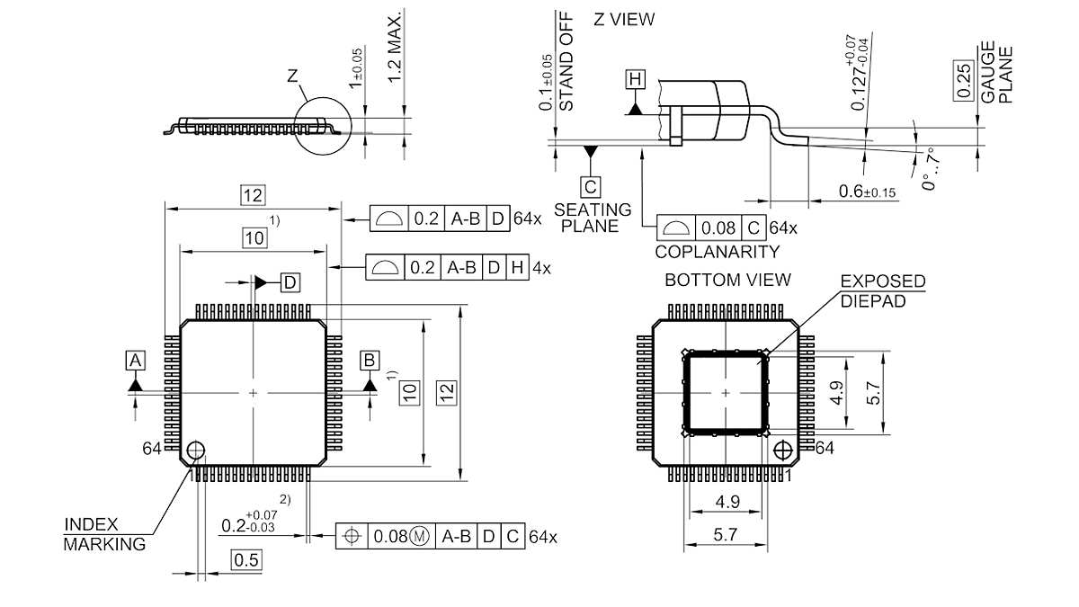 SPO PG-TQFP-64-19