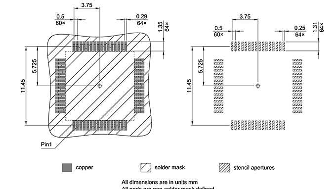 PG-TQFP-64-802_Footprint Drawing