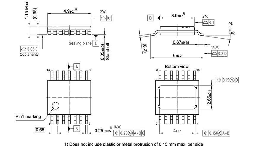 PG-TSDSO-14-13_Package Outline