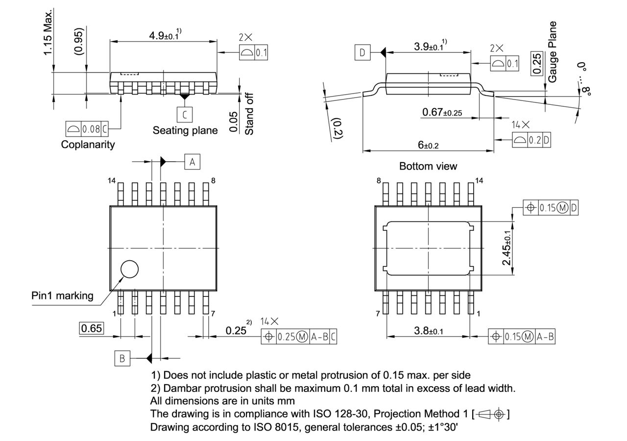 PG-TSDSO-14-23_Package Outline