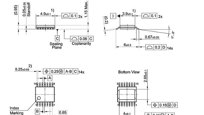 PG-TSDSO-14-5_Package Outline