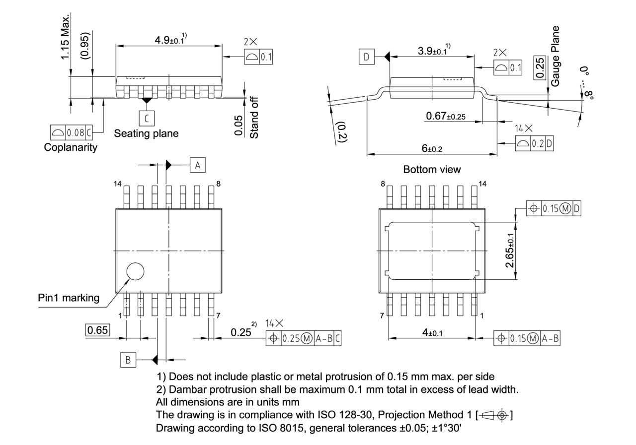 PG-TSDSO-14-8_Package Outline