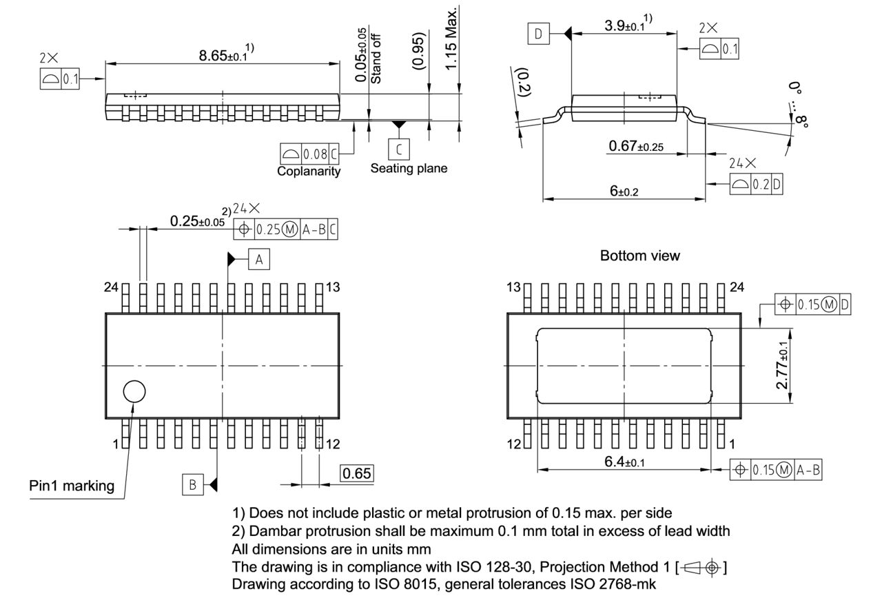 PG-TSDSO-24-5_Package Outline