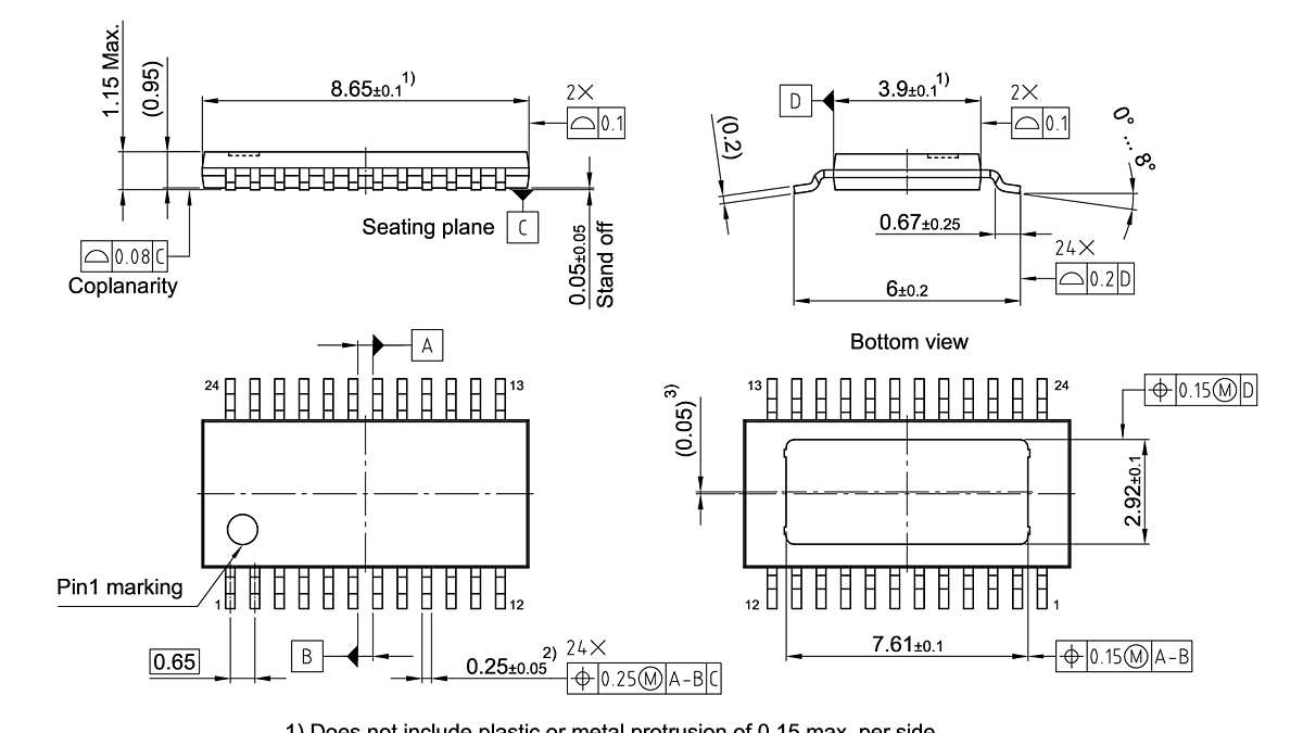PG-TSDSO-24-75_Package Outline