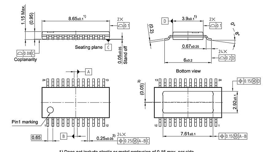 PG-TSDSO-24-75_Package Outline
