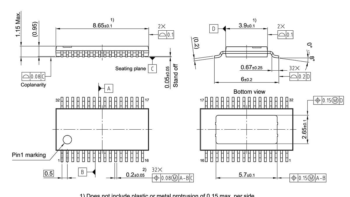 PG-TSDSO-32-2_Package Outline