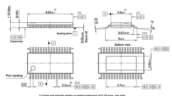PG-TSDSO-32-2_Package Outline