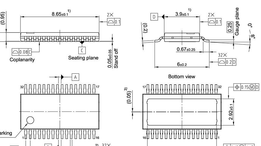 PG-TSDSO-32-75_Package Outline