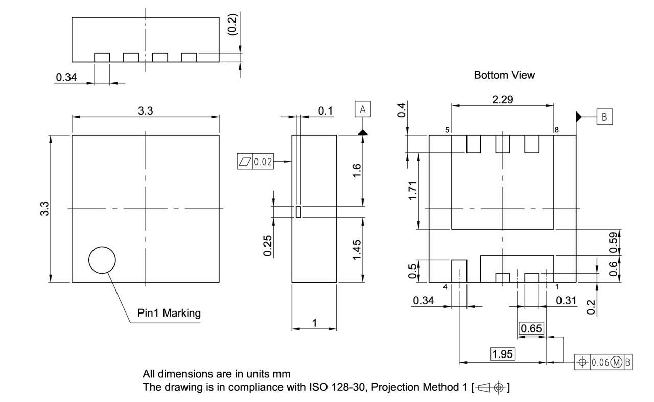 PG-TSDSON-8-25_Package Outline