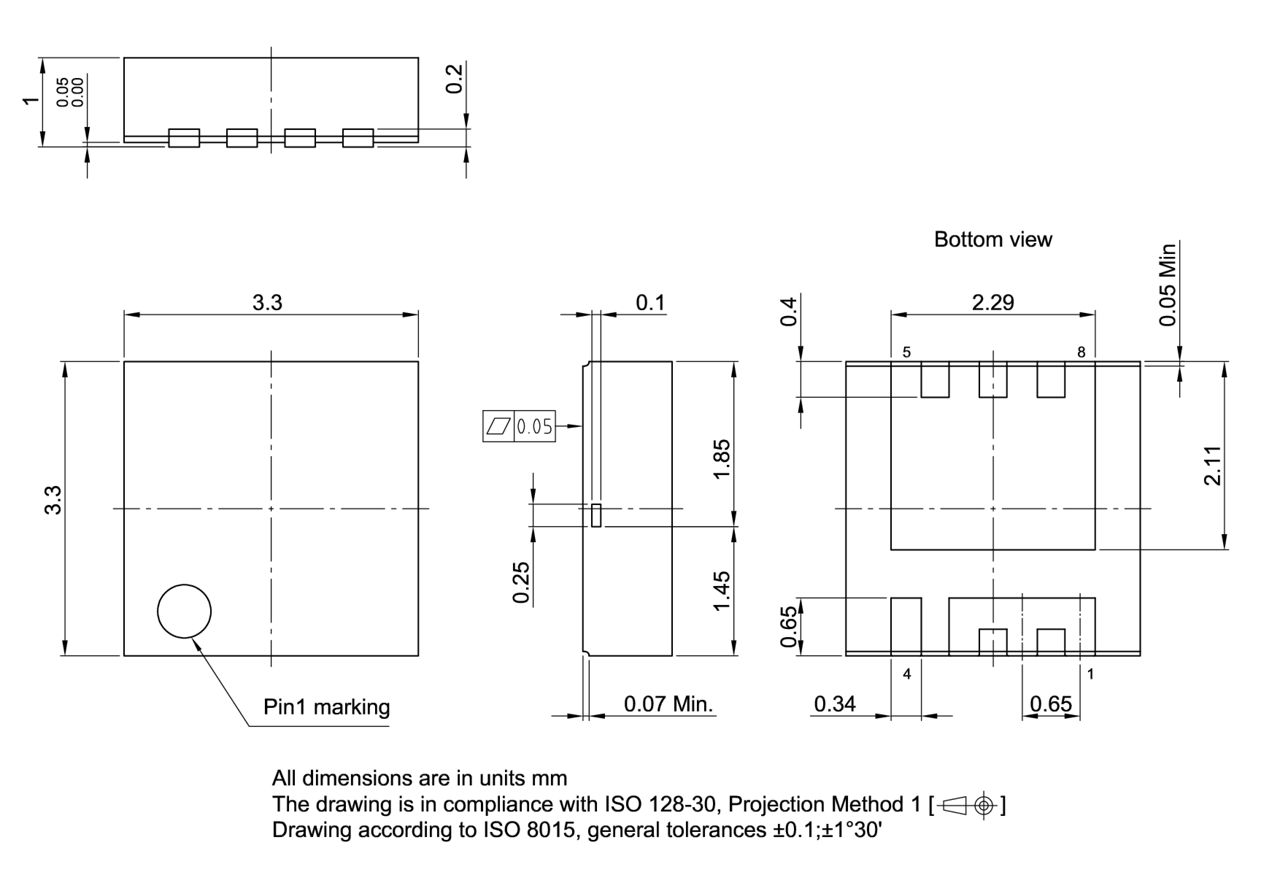PG-TSDSON-8-33_Package Outline