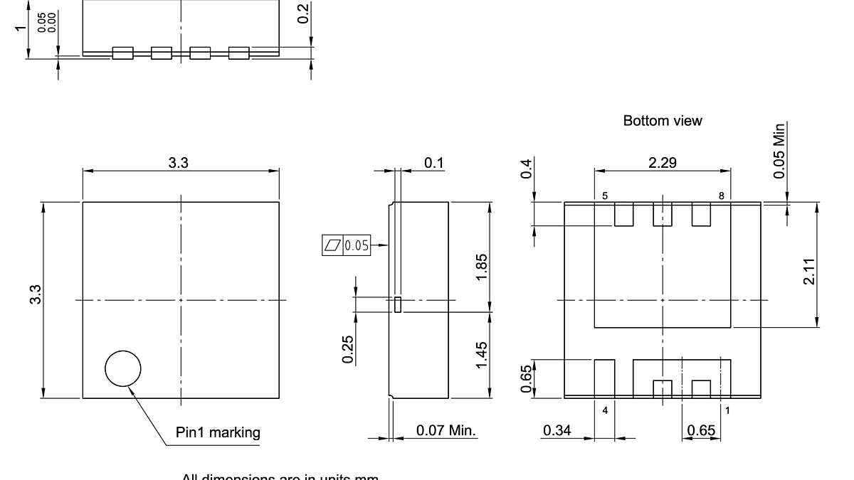 PG-TSDSON-8-33_Package Outline