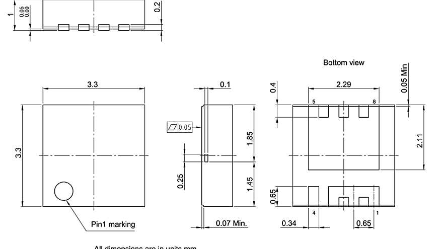 PG-TSDSON-8-33_Package Outline