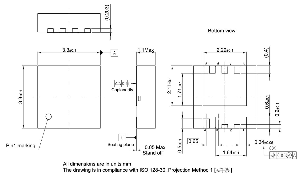 PG-TSDSON-8-36_Package Outline