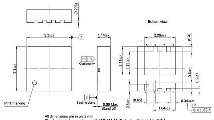 PG-TSDSON-8-36_Package Outline