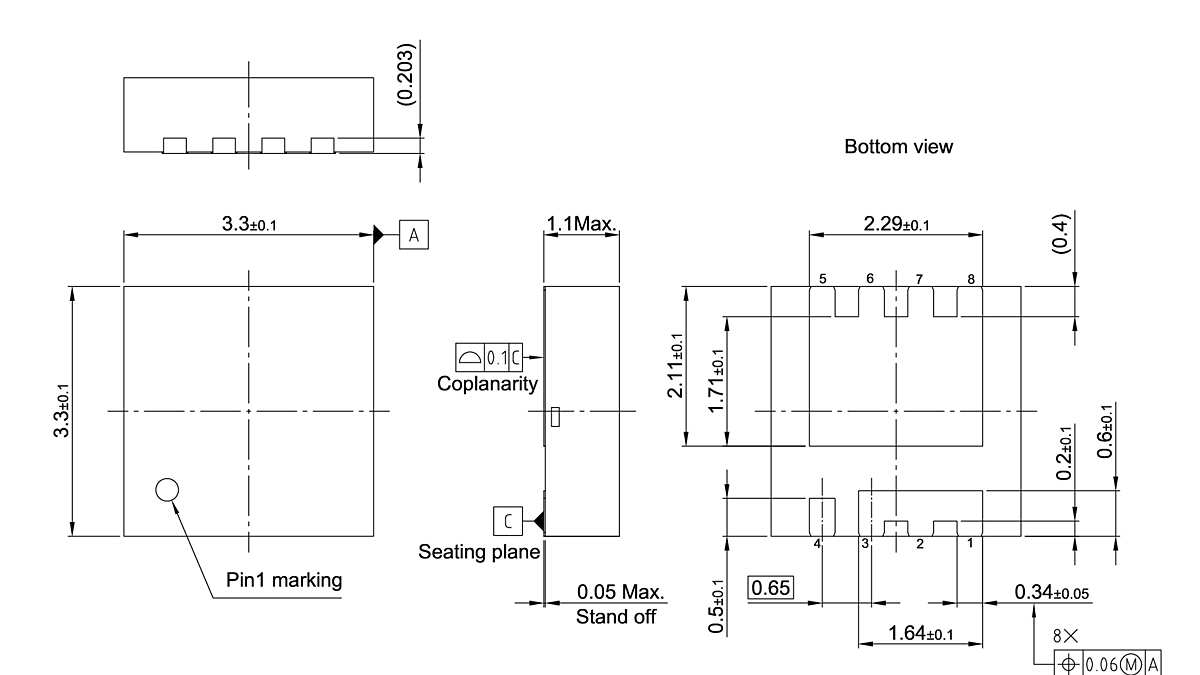 PG-TSDSON-8-40_Package Outline