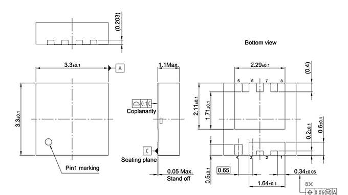 PG-TSDSON-8-40_Package Outline
