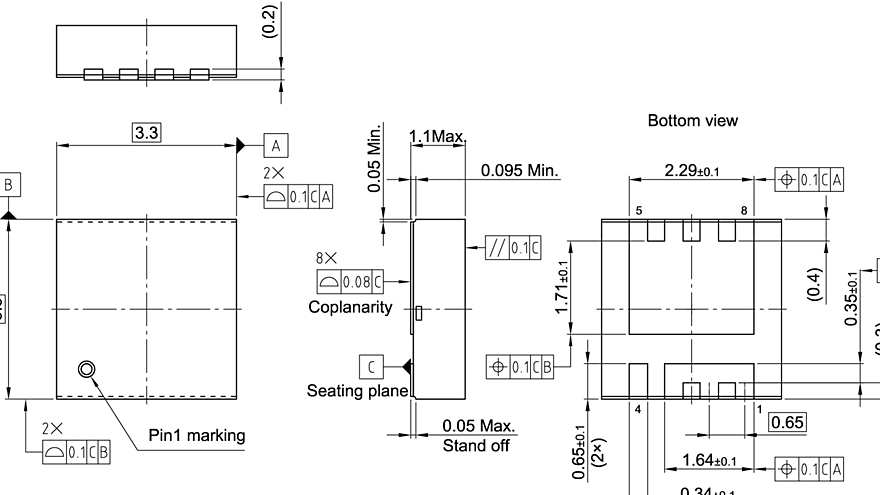 PG-TSDSON-8-44_Package Outline