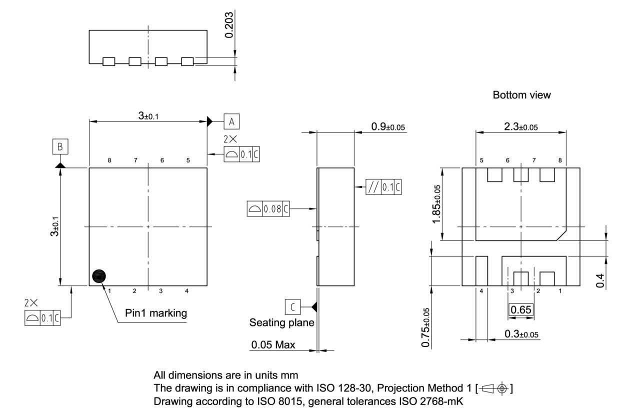 PG-TSDSON-8-902_Package Outline
