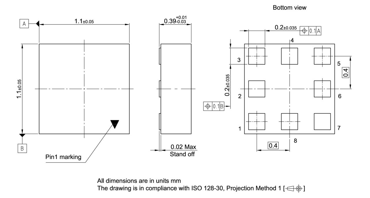PG-TSLP-8-1_Package Outline