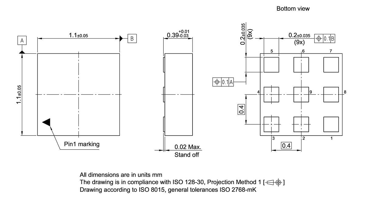 PG-TSLP-9-8_Package Outline
