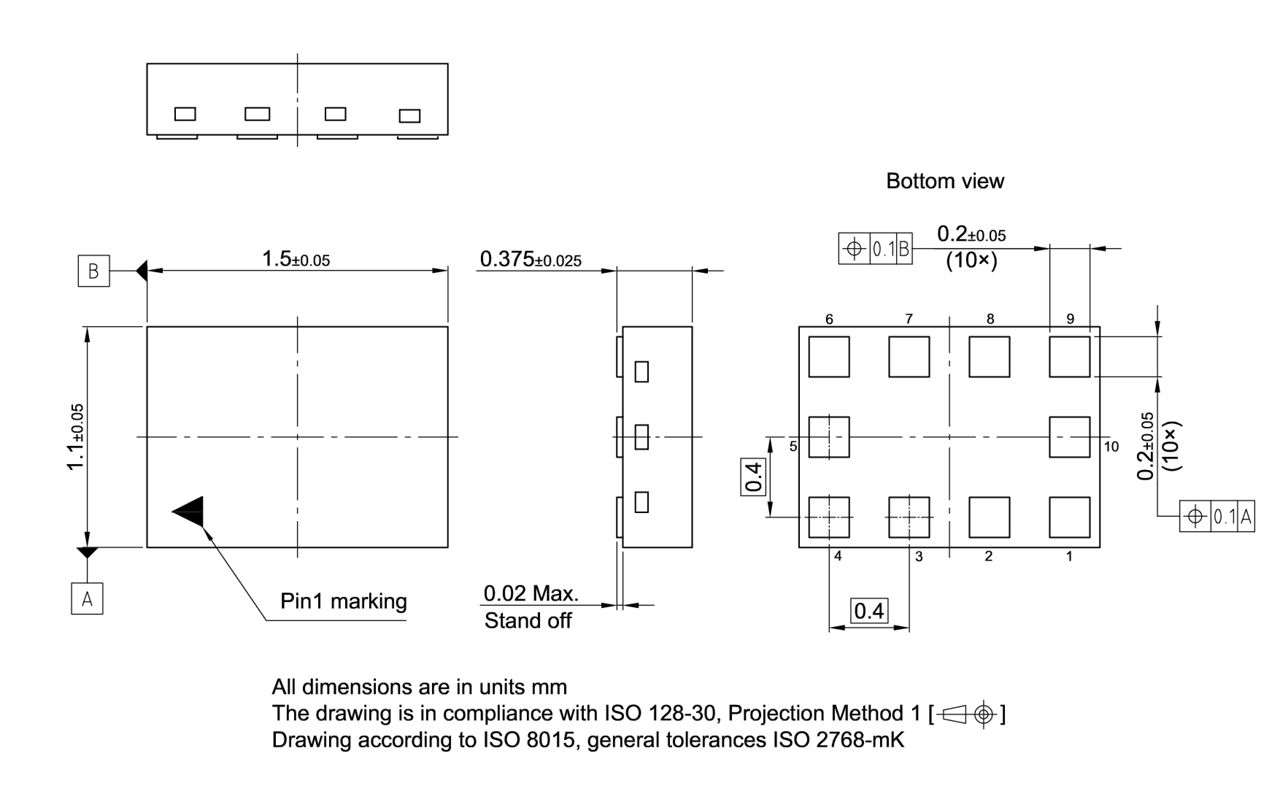 PG-TSNP-10-1_Package Outline