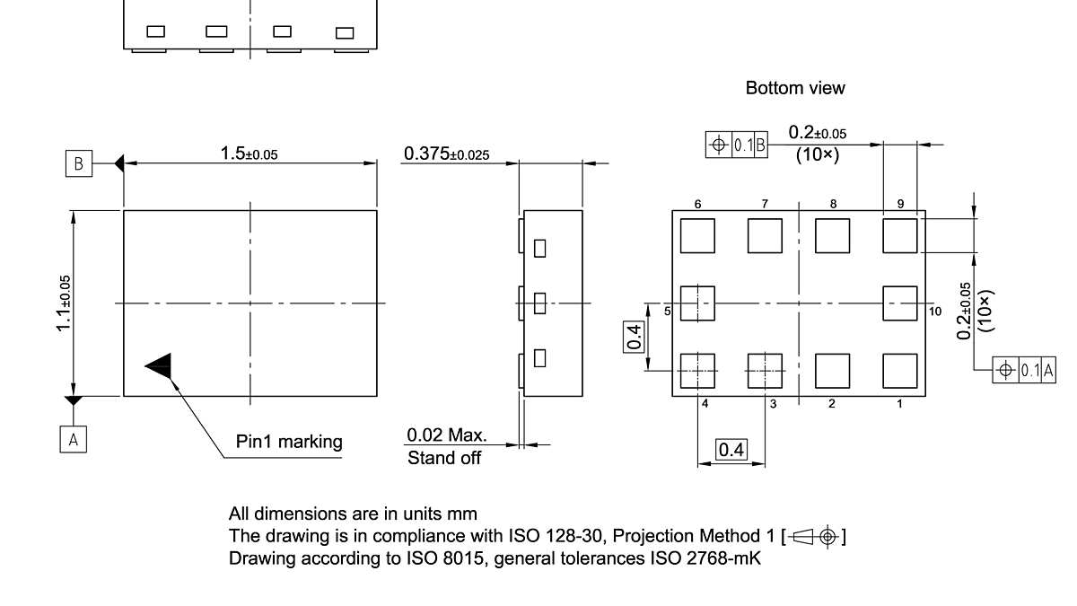PG-TSNP-10-1_Package Outline