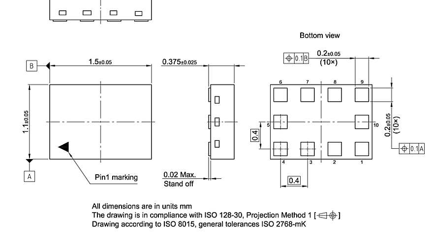 PG-TSNP-10-1_Package Outline