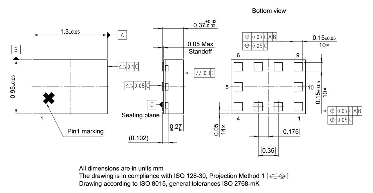 PG-TSNP-10-10_Package Outline