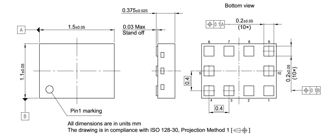 PG-TSNP-10-2_Package Outline