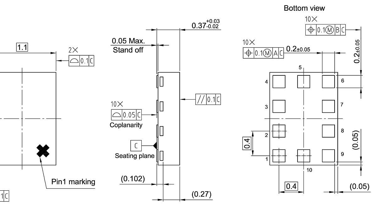 PG-TSNP-10-4_Package Outline
