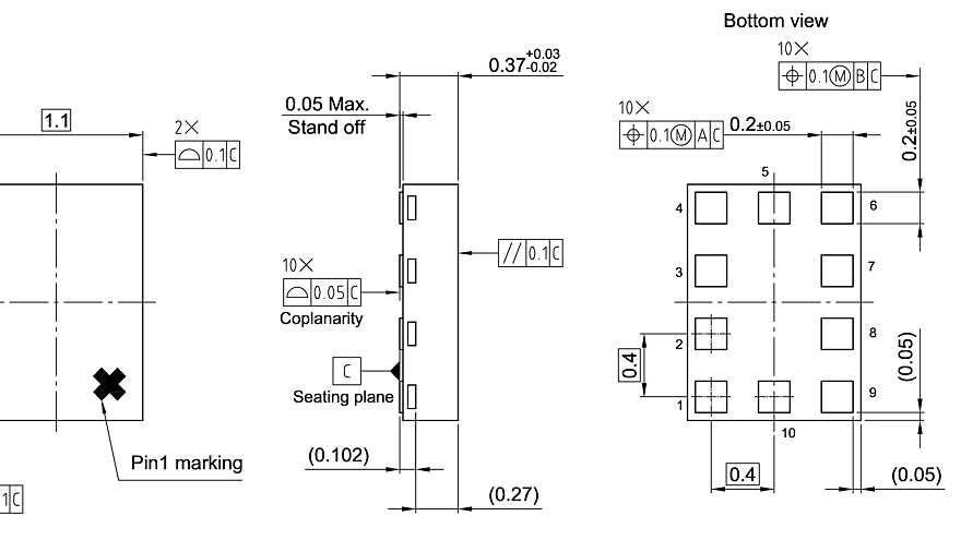 PG-TSNP-10-4_Package Outline