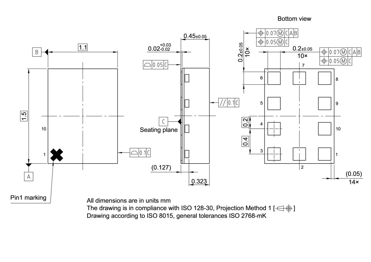 PG-TSNP-10-8_Package Outline