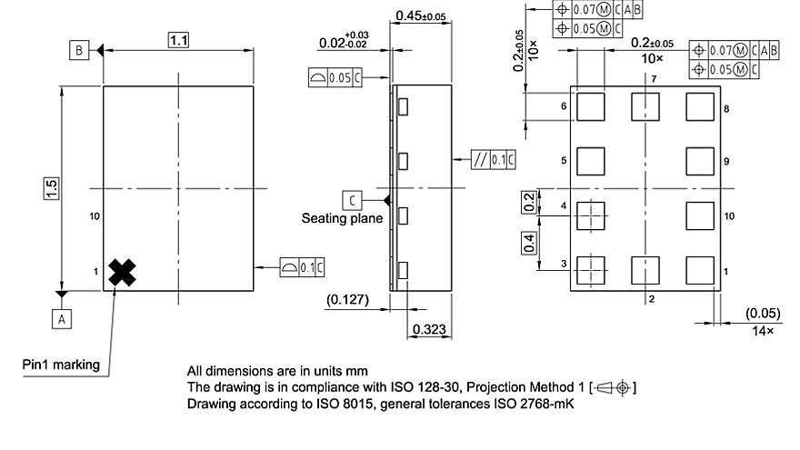 PG-TSNP-10-8_Package Outline